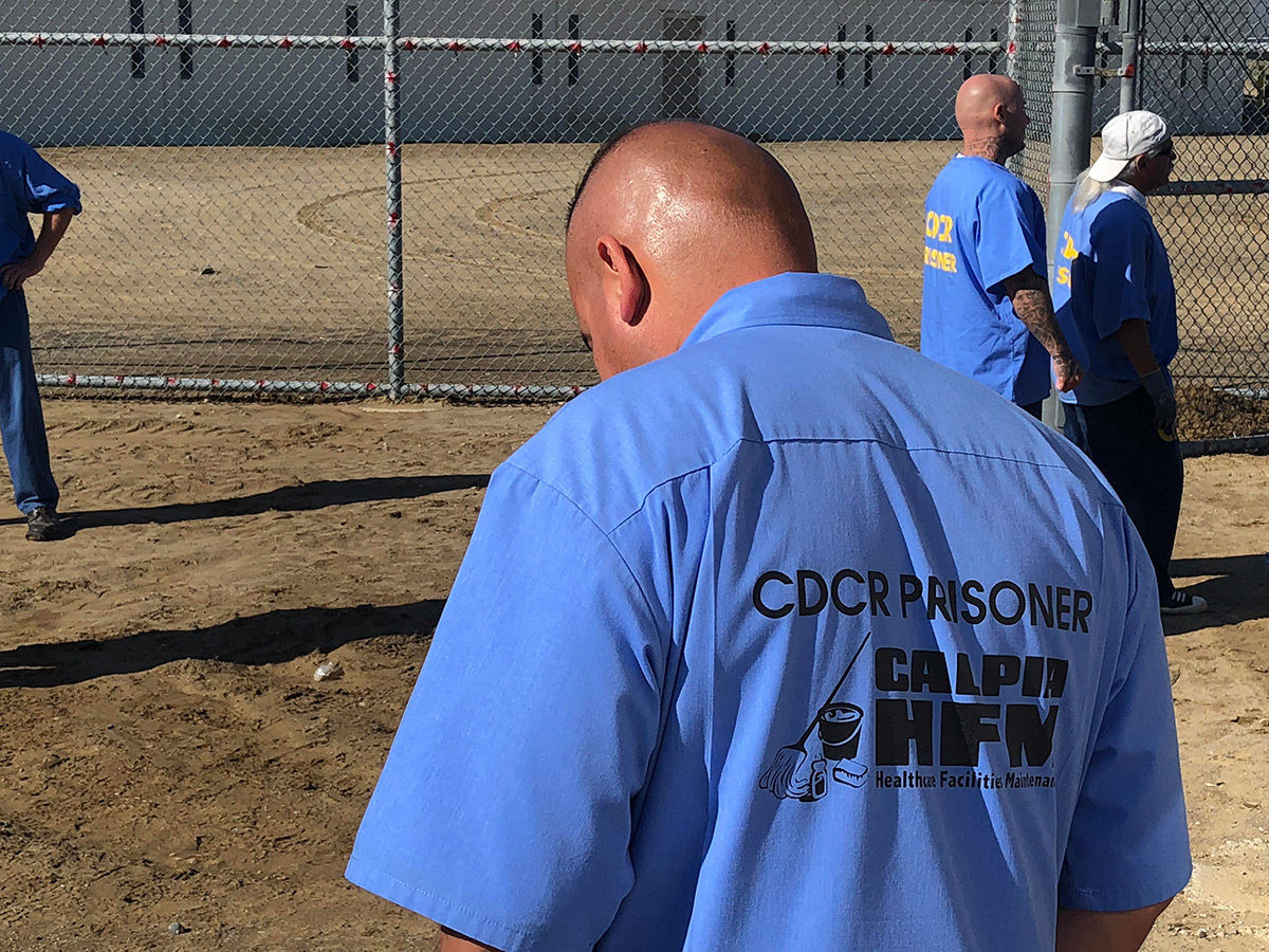 Avenal State Prison garden